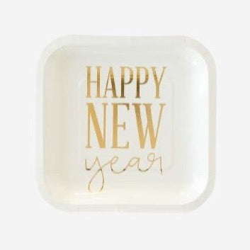 Happy New Year Plate