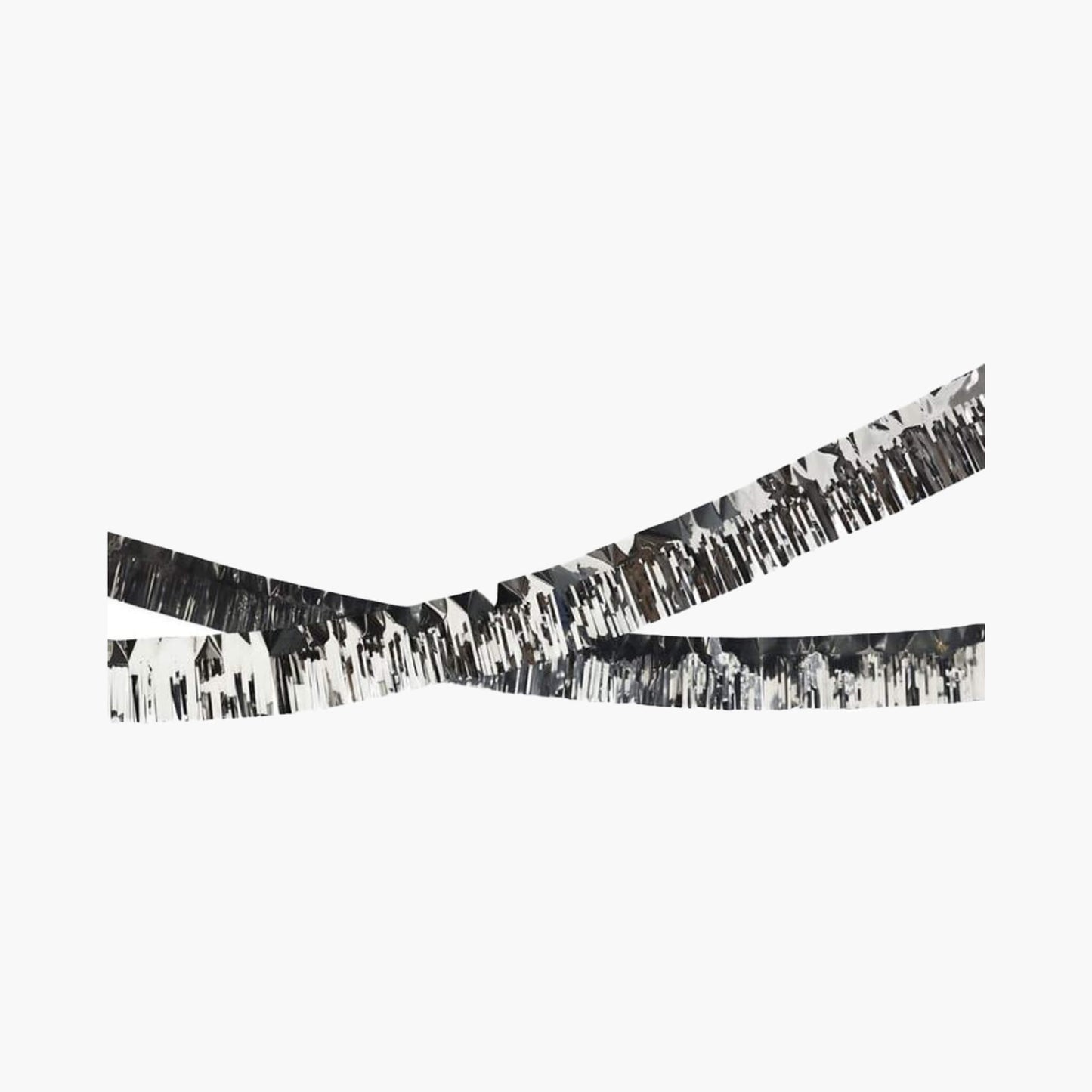 Silver Fringe Garland Decoration