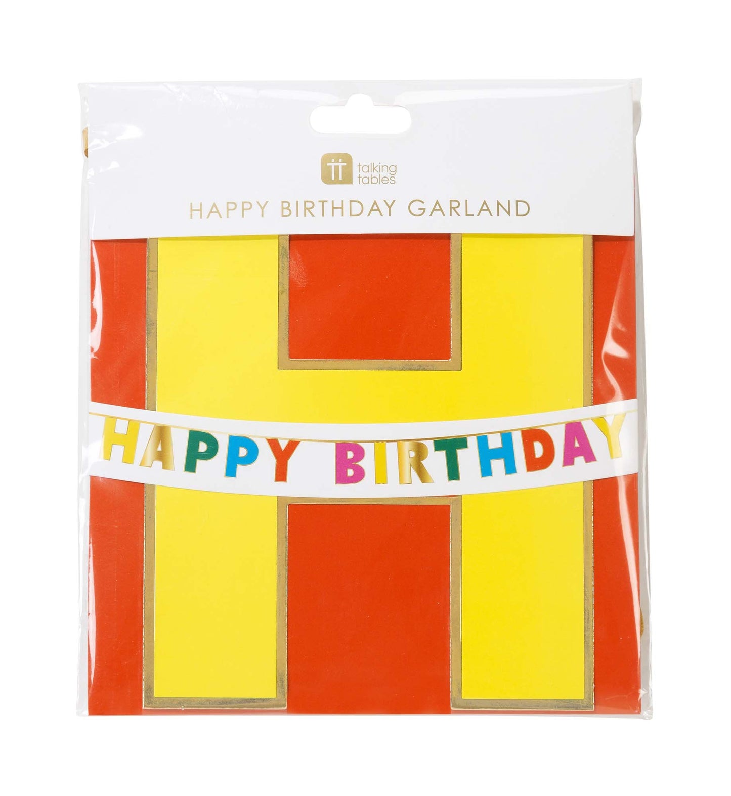 Rainbow Happy Birthday Banner