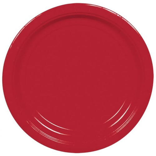Apple Red Paper Plates (8 pack)