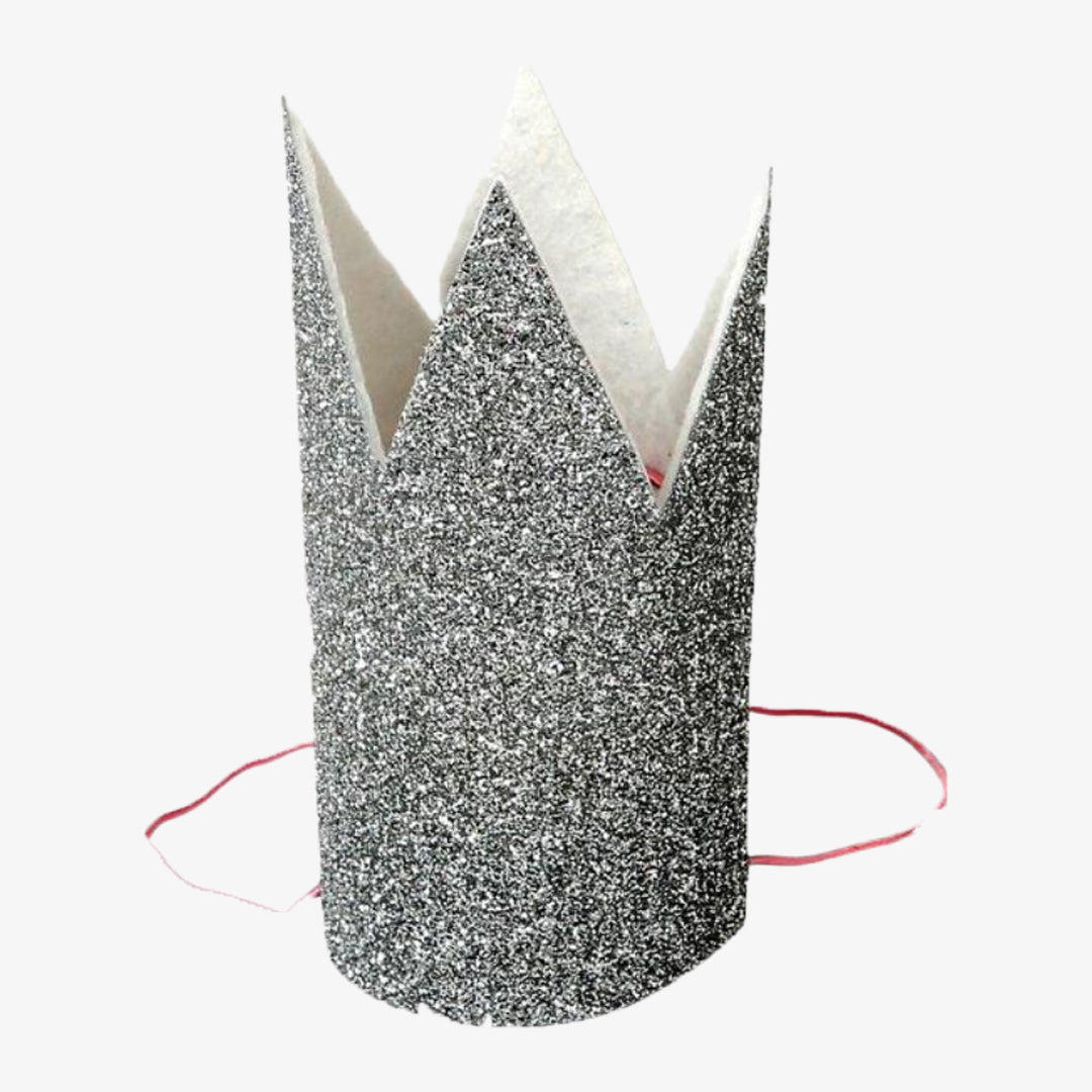 Glitter Princess Crown Card