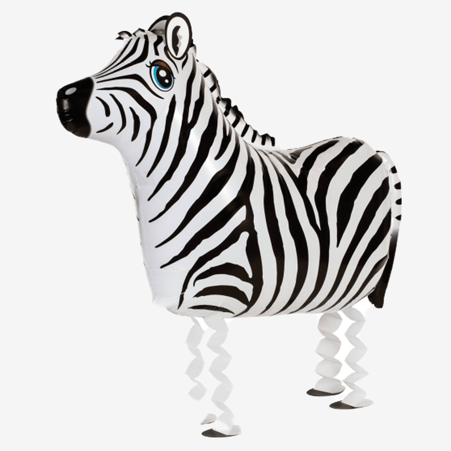 Zebra Inflated Walking Balloon