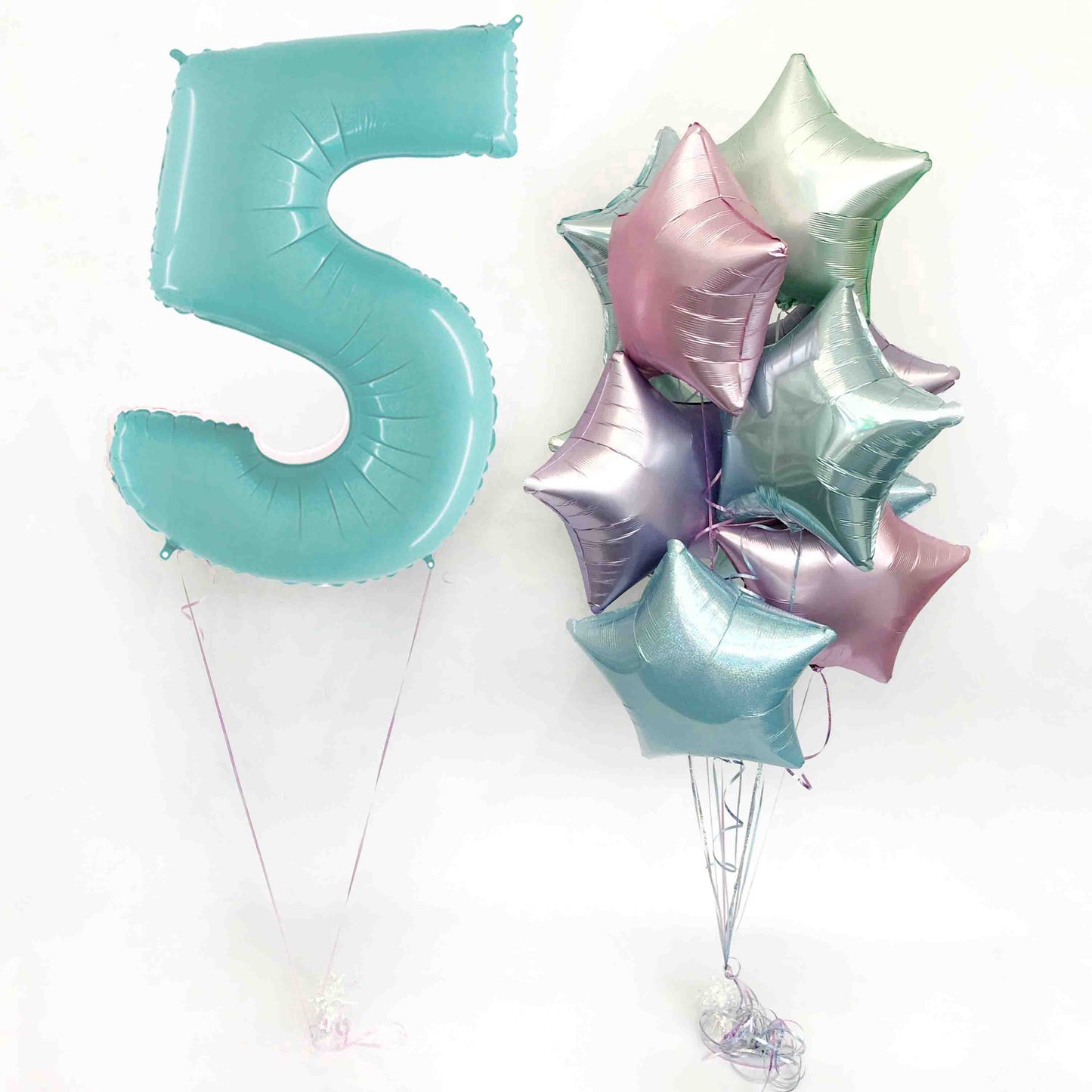 Pastel Delight Inflated Celebration Bouquet