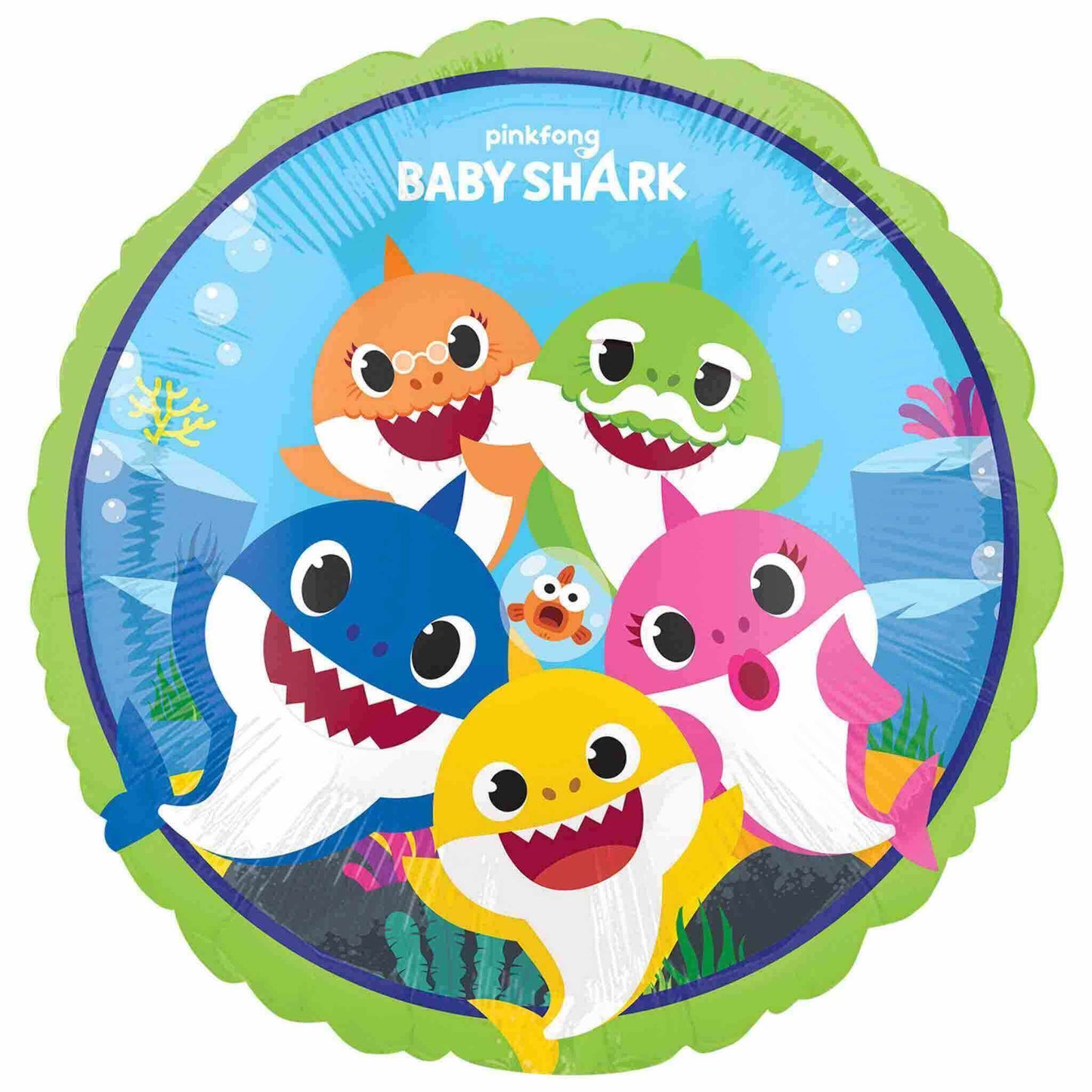 Baby Shark 18" Inflated Foil Balloon