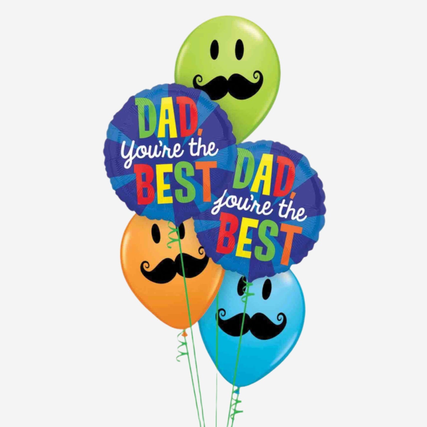 DAD you are the BEST Inflated Balloon Bouquet