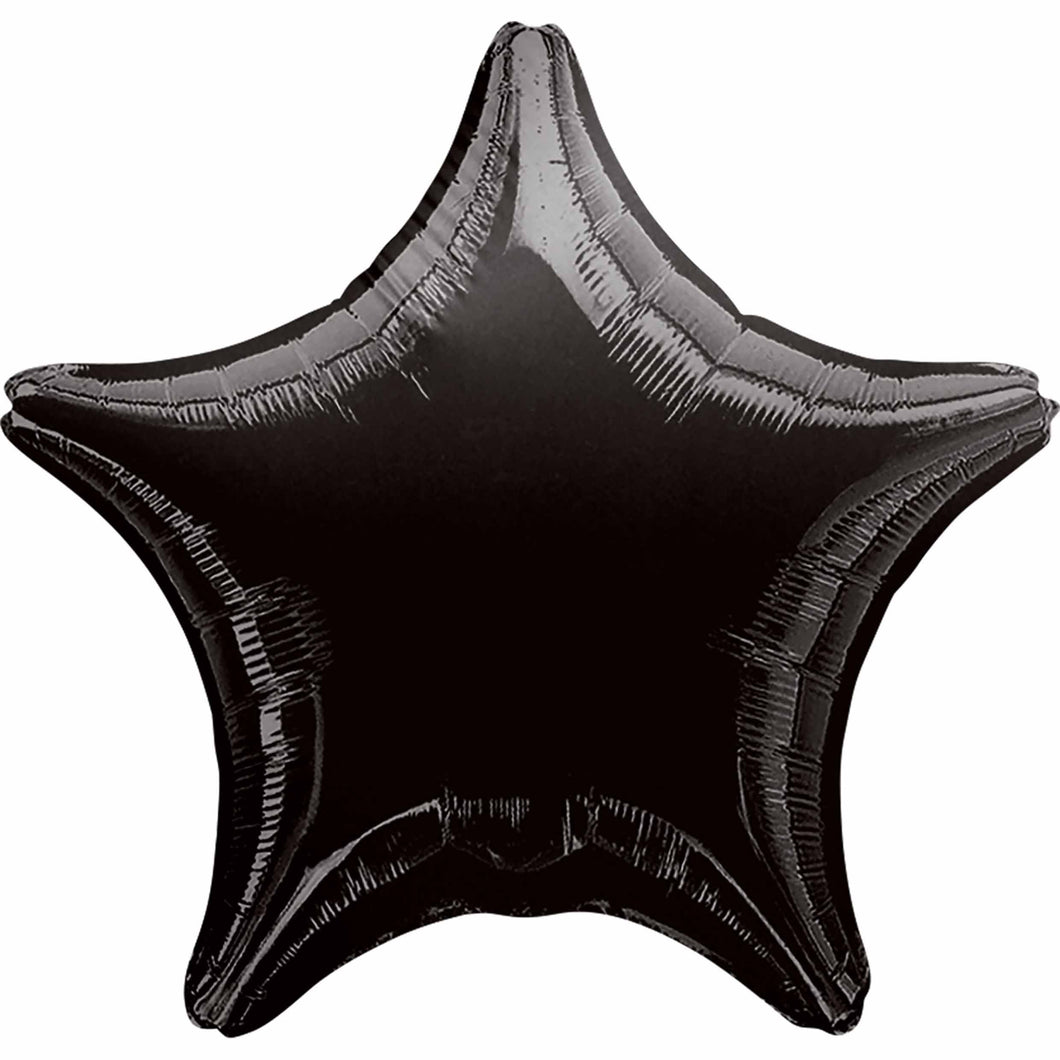 Black Star Foil Balloon