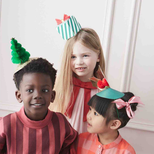 Mixed Christmas Party Hats by Meri Meri