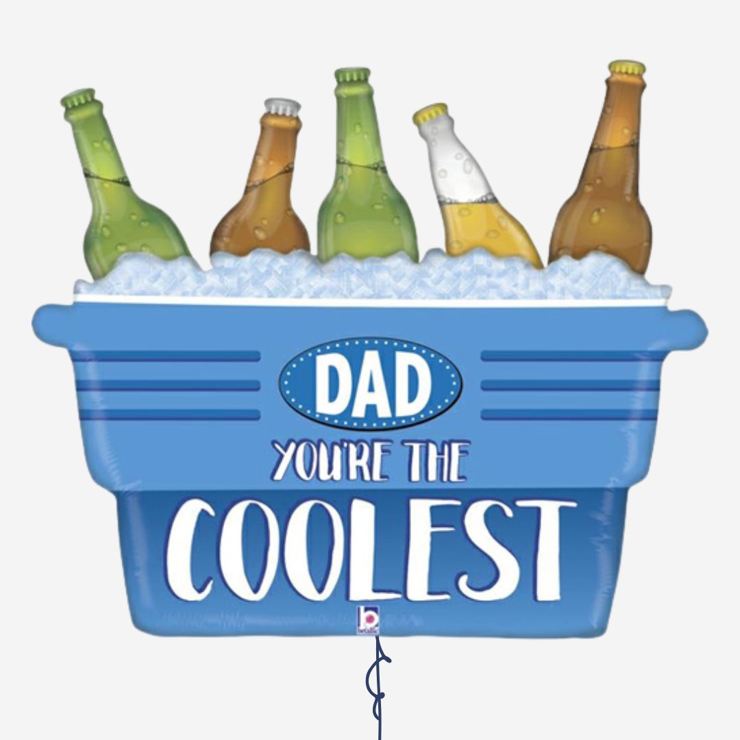 Coolest Dad Inflated Foil Balloon