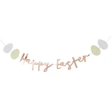 Happy Easter Egg Banner