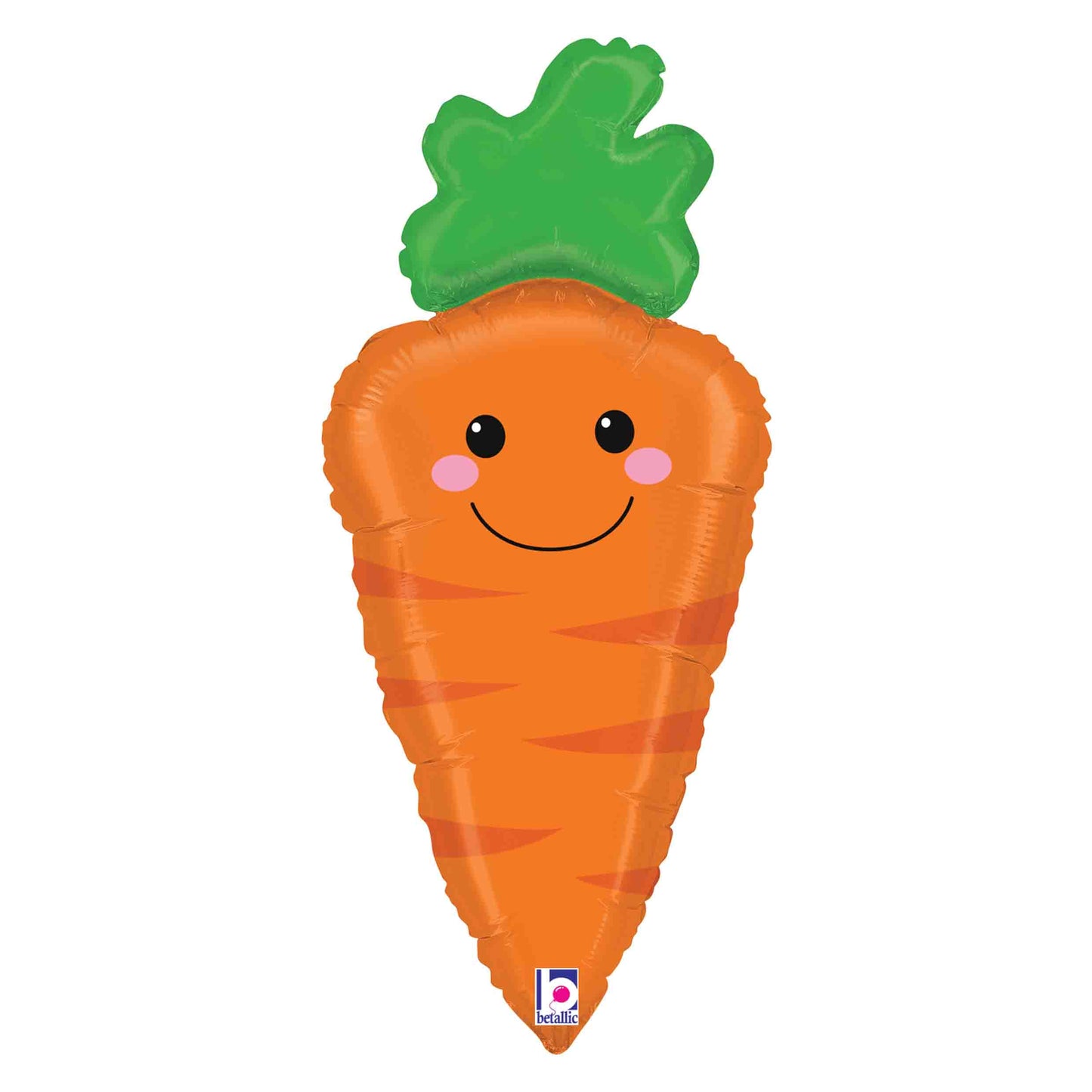 Carrot Helium Shape Inflated Foil Balloon