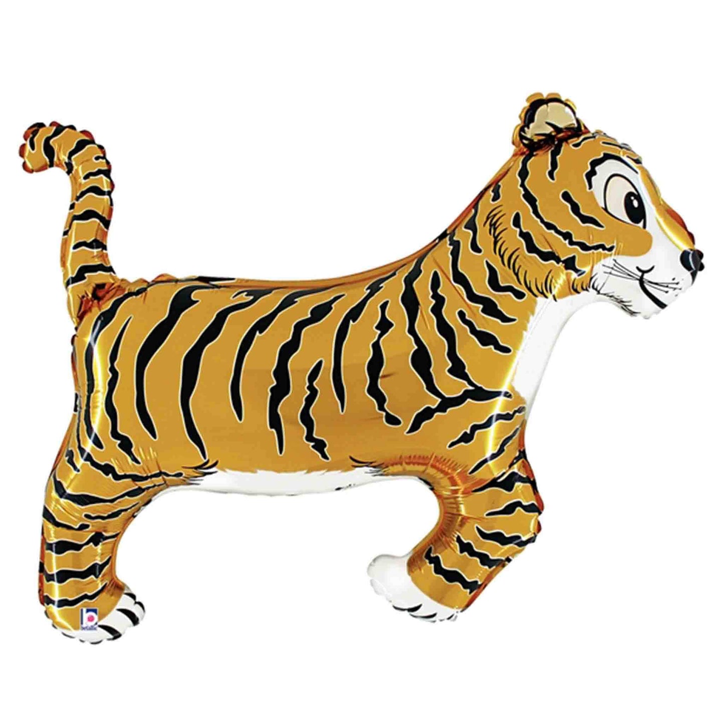 Tiger Shape Inflated Foil Balloon