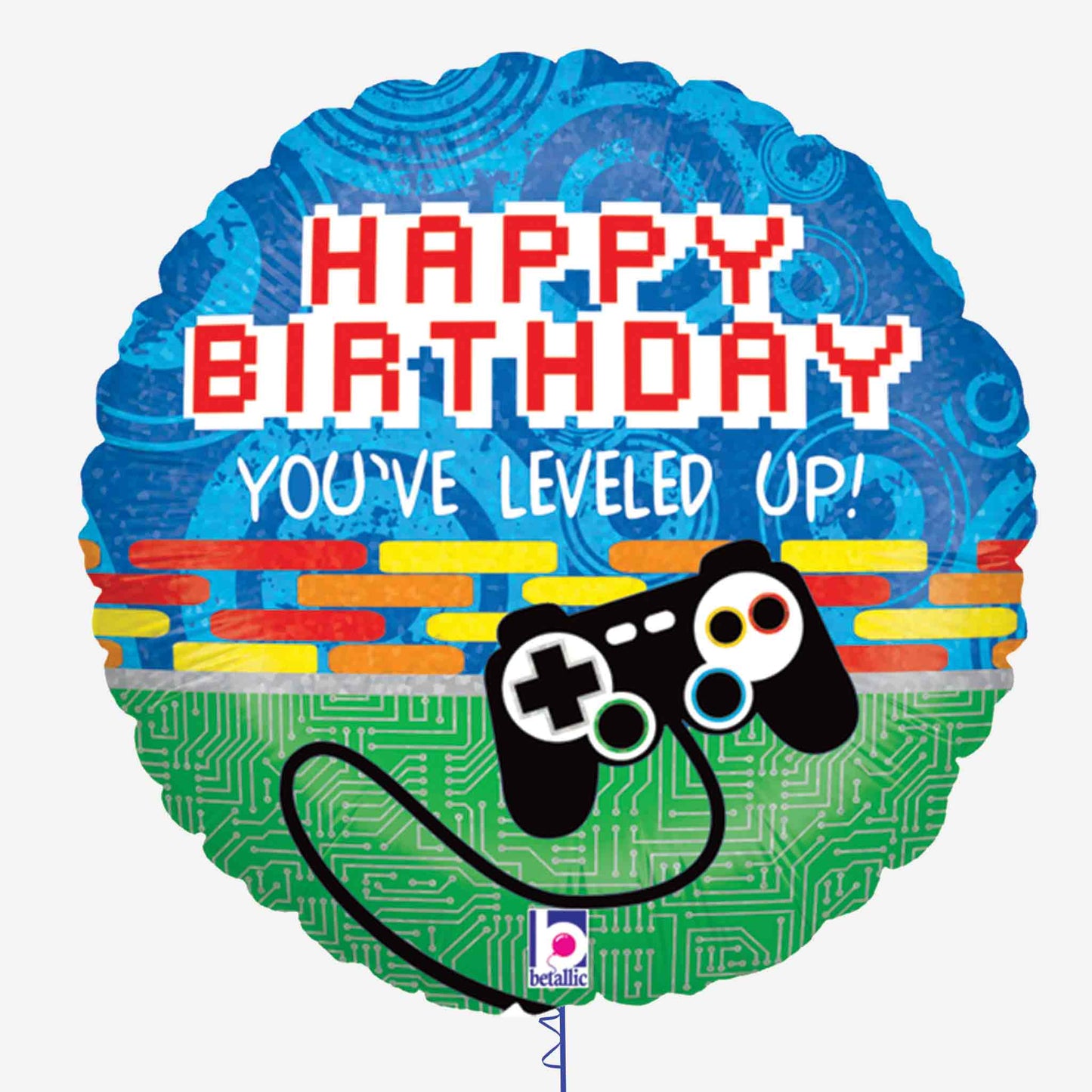 Game Controller Inflated Foil Balloon