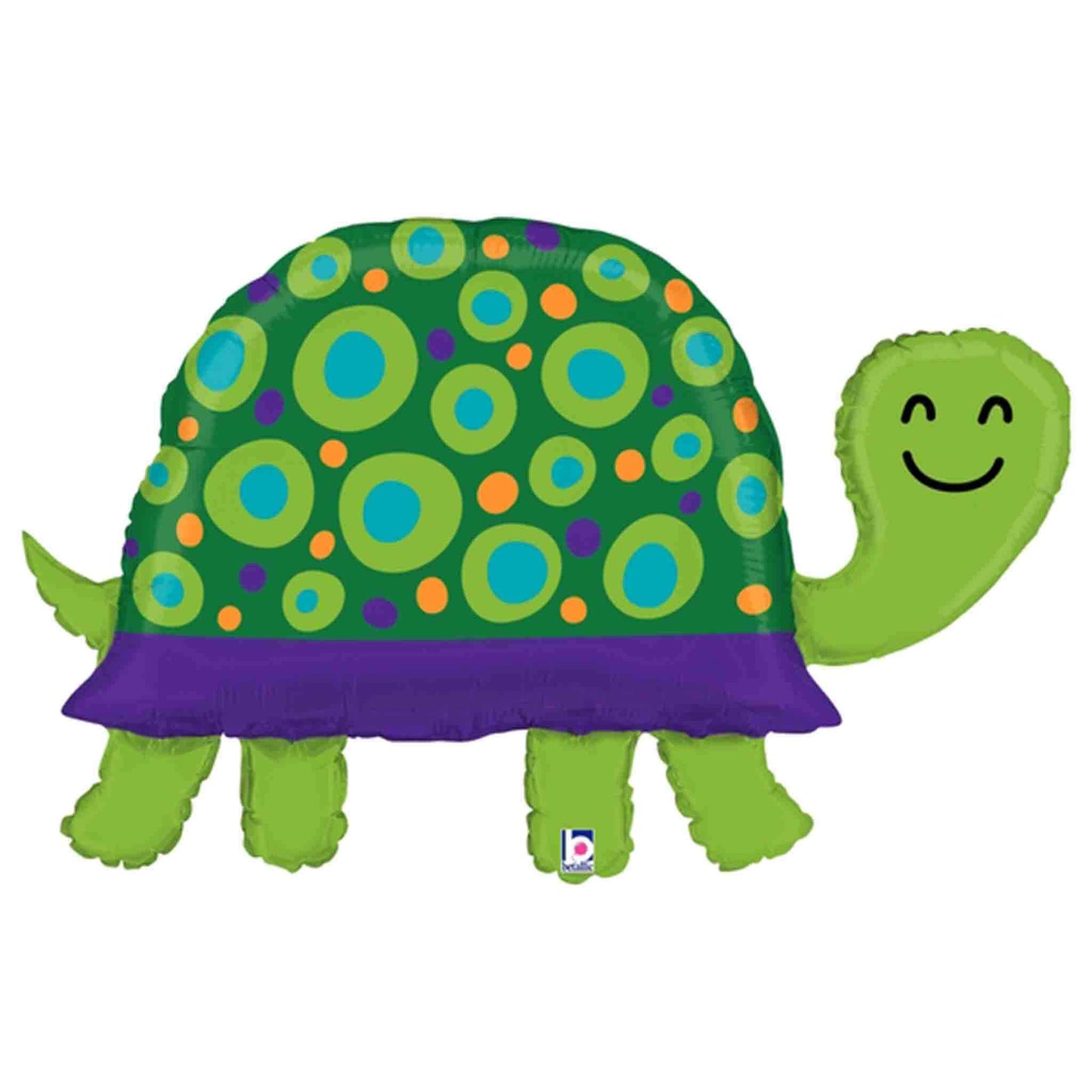 Garden Turtle Inflated Foil Balloon