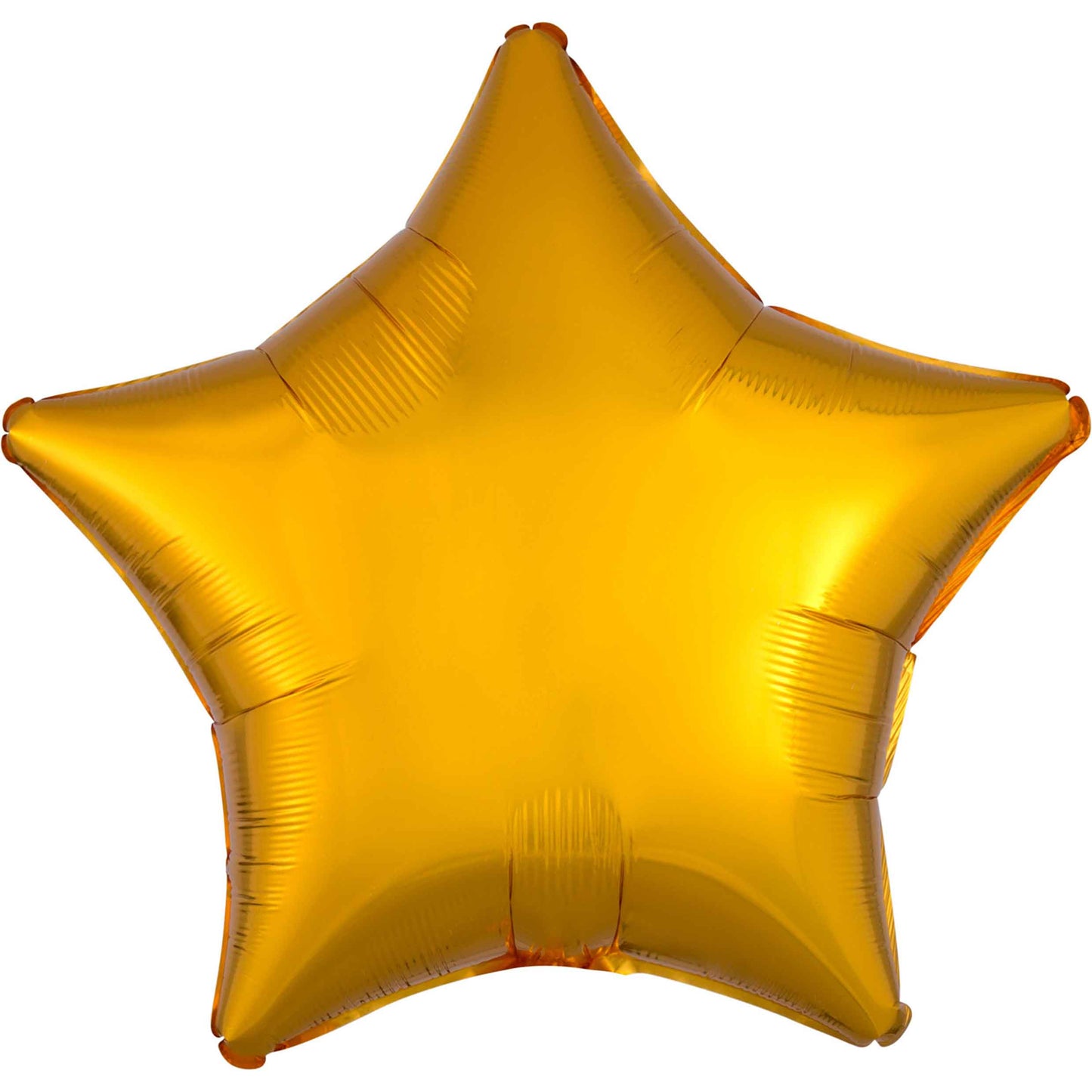 Gold Star Inflated Foil Balloon