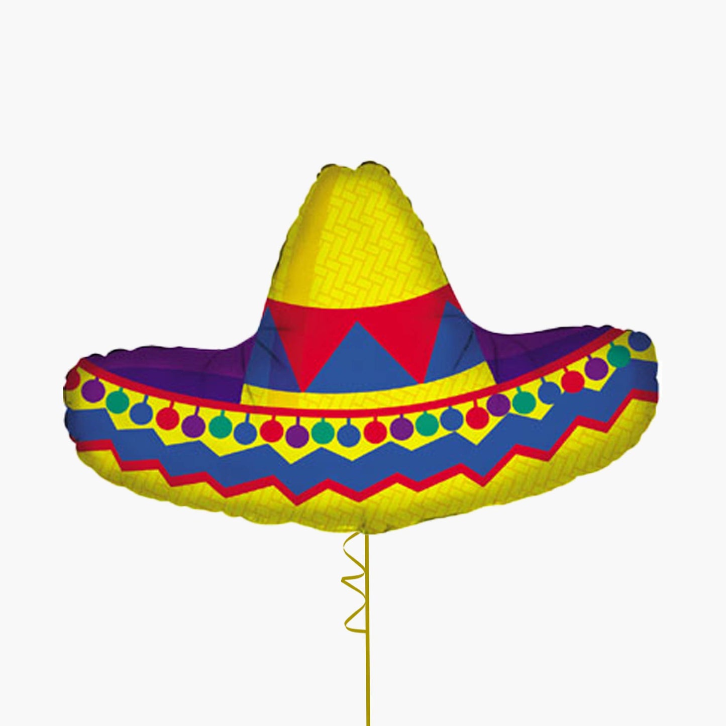 Sombrero Inflated Foil Balloon