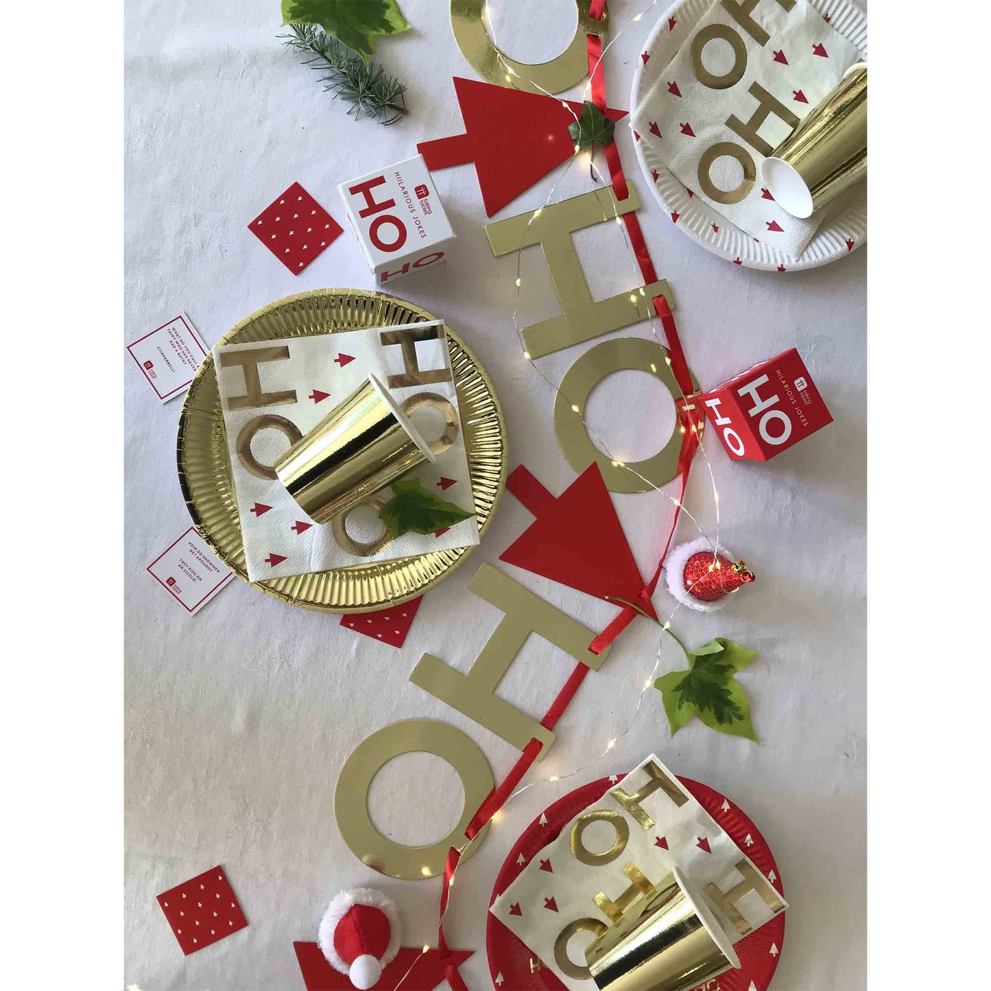 Ho Ho Ho Christmas Garland