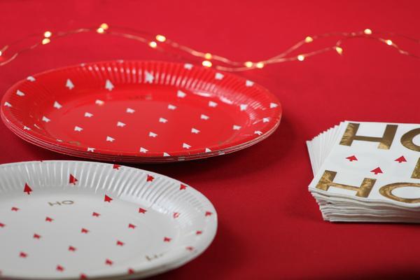 Ho Ho Ho Christmas Plate
