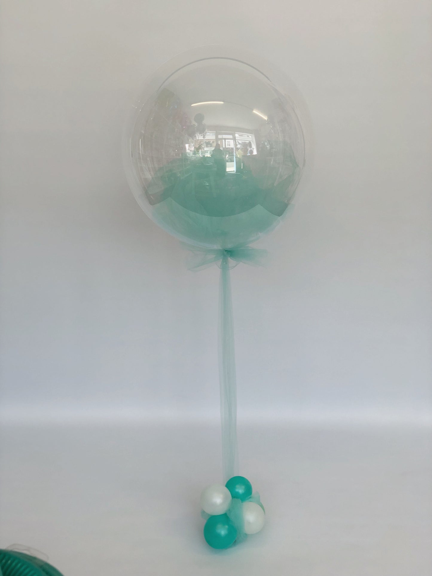 Personalised Clear Bubble Confetti Inflated Balloon