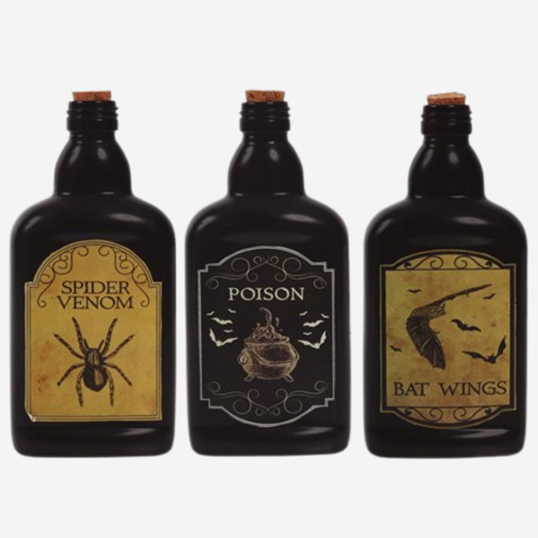 Creepy Glass Bottles