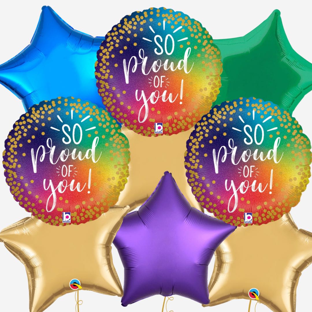 So Proud of You Inflated Bouquet