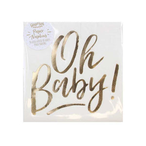 Oh Baby! Baby Shower Napkins