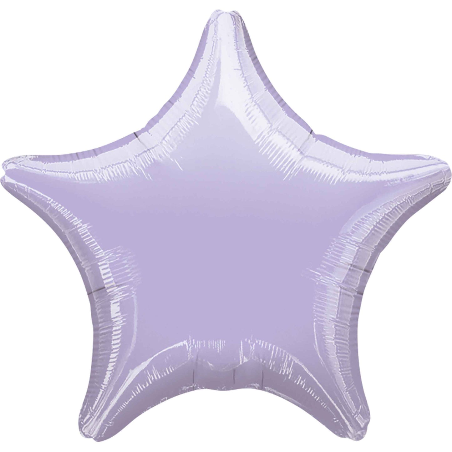 Lilac Star Inflated Foil Balloon