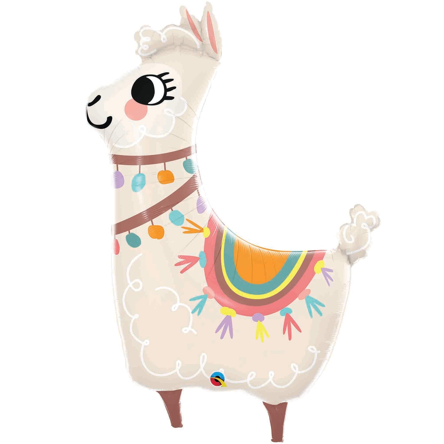 Loveable Llama Inflated Foil Balloon