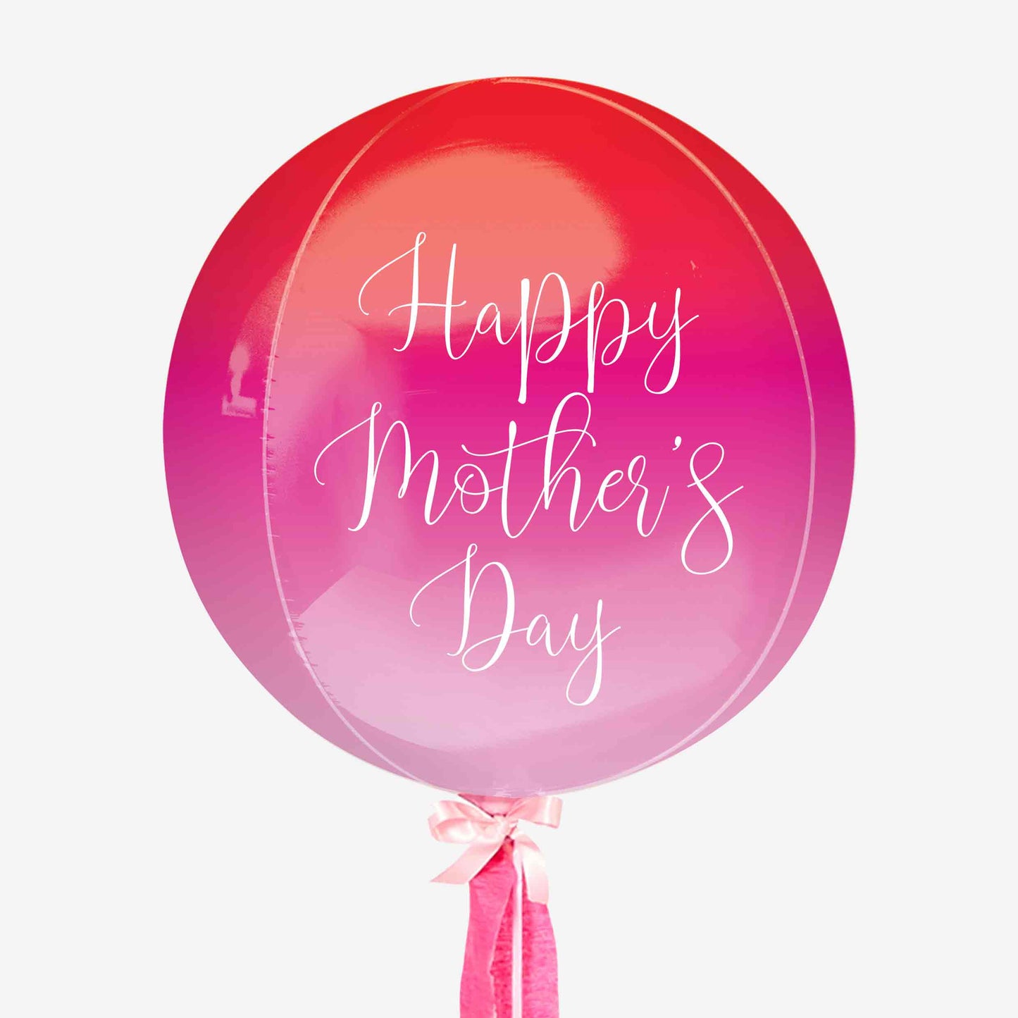 Happy Mother's Day Orbz Inflated Foil Balloon