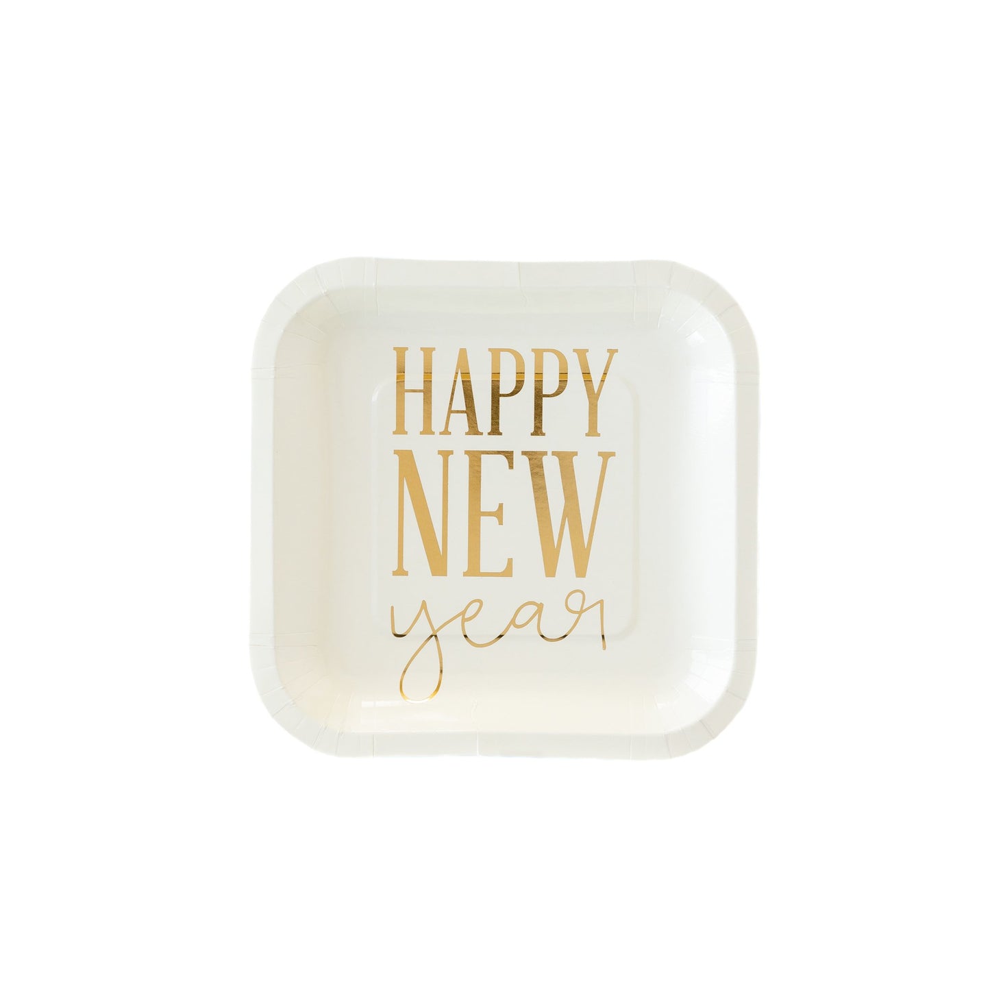 Happy New Year Plate