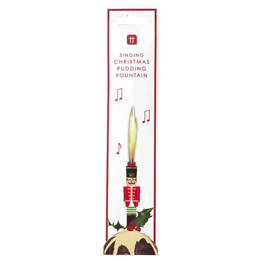 Botanical Nutcracker Singing Ice Fountain