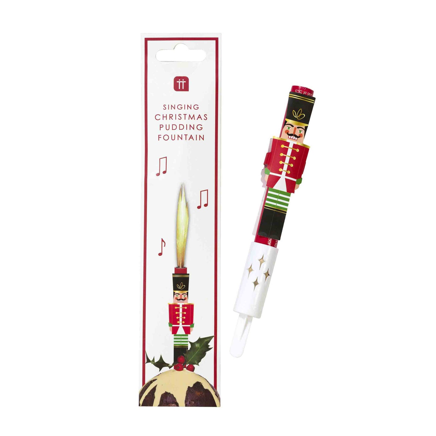 Botanical Nutcracker Singing Ice Fountain