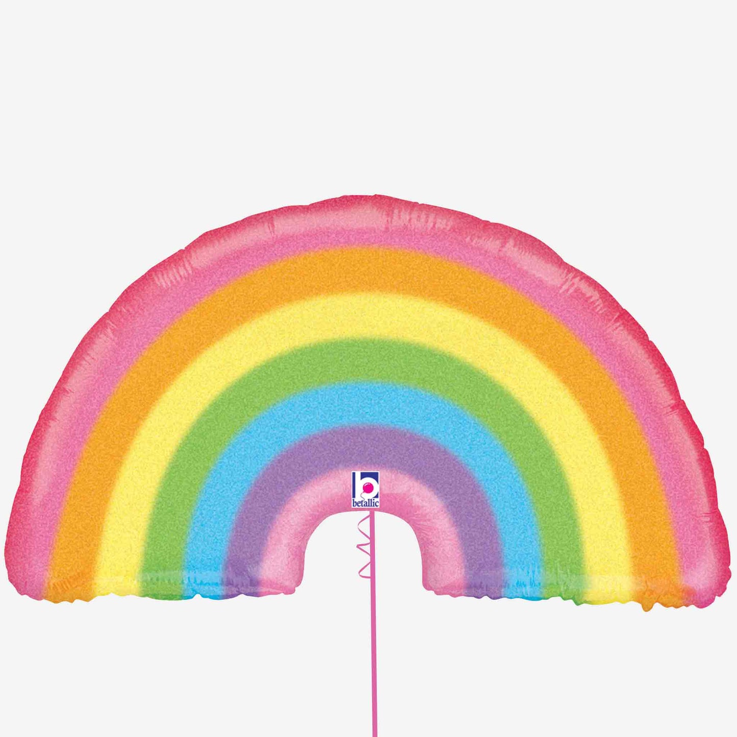 Pastel Rainbow Inflated Foil Balloon