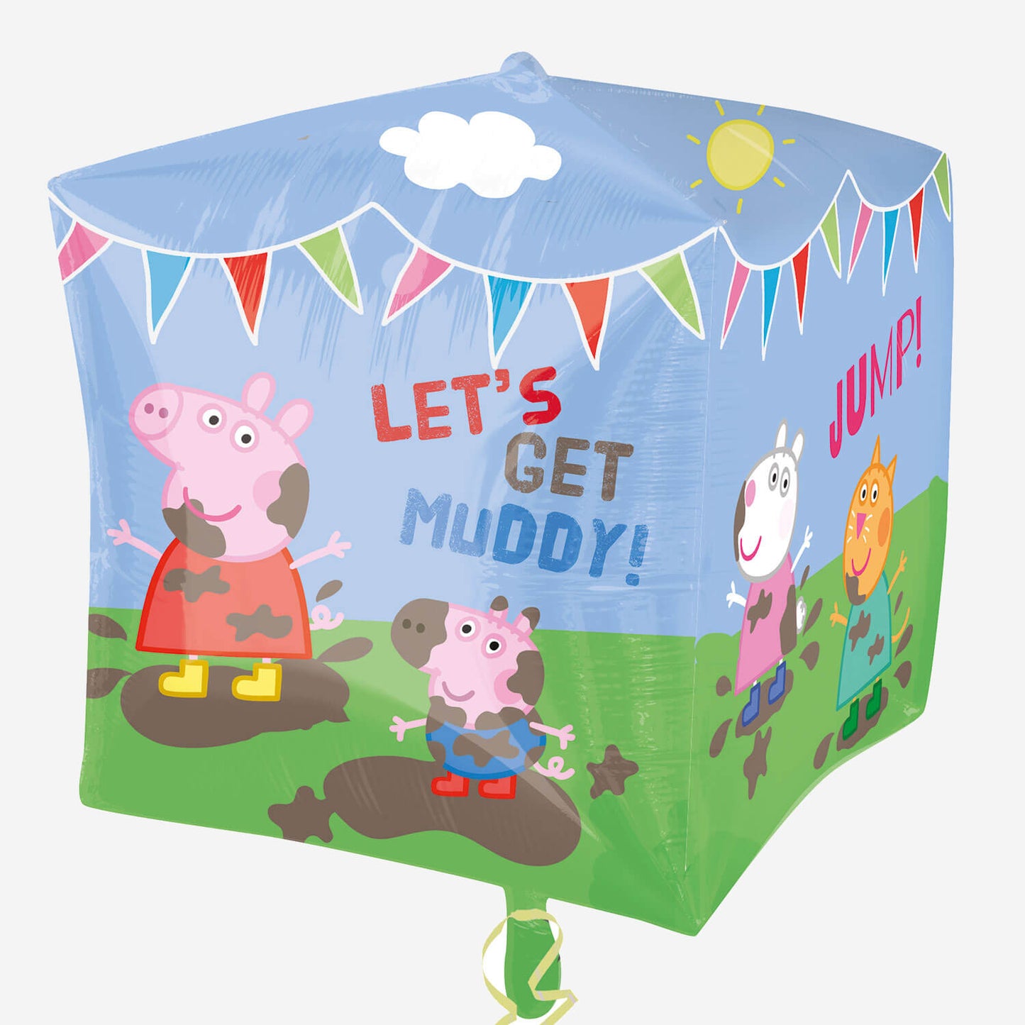 Peppa Pig & Friends Cubez Inflated Foil Balloon