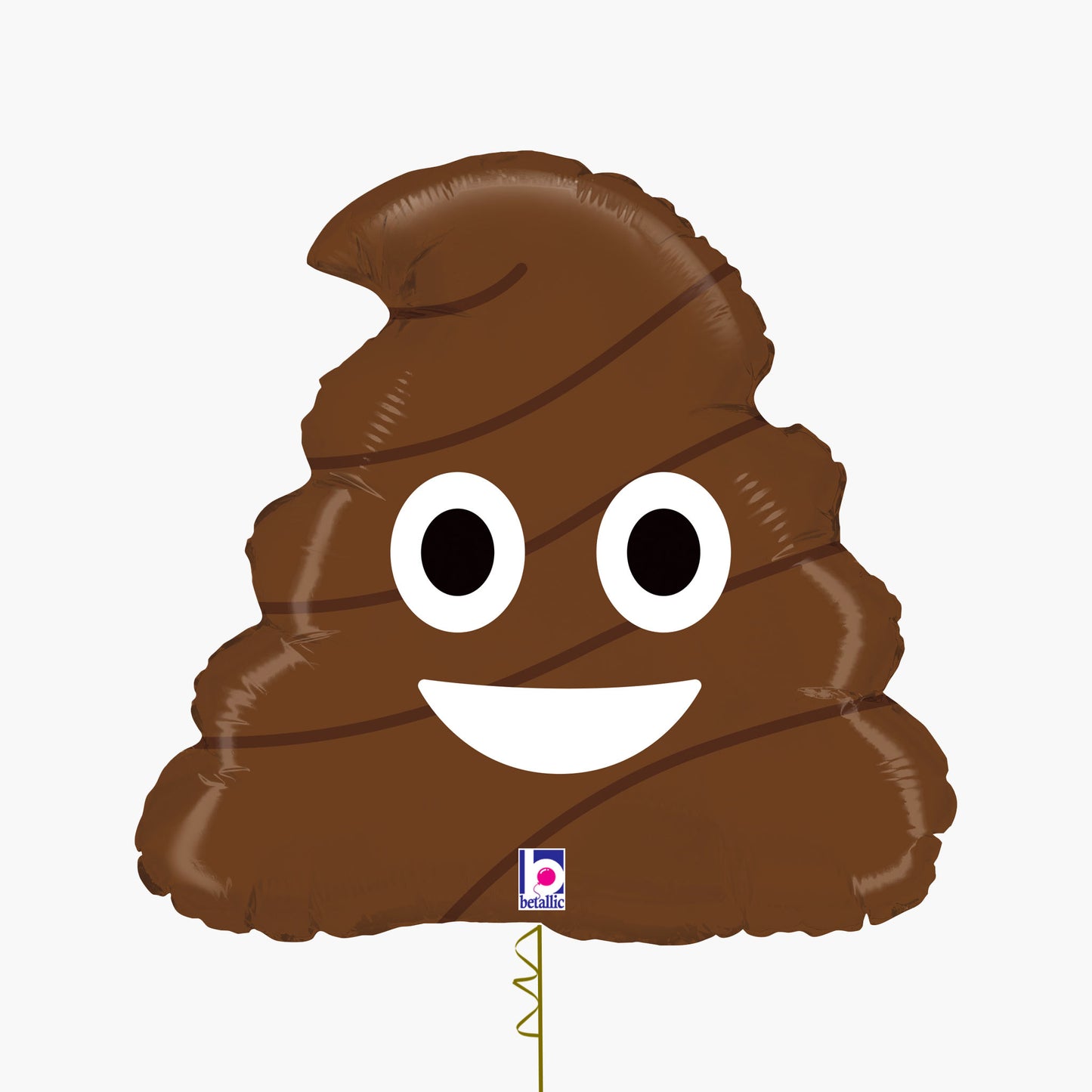 Emoji Poo Foil Balloon