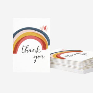 Rainbow Thank You Notecards Pack of 10