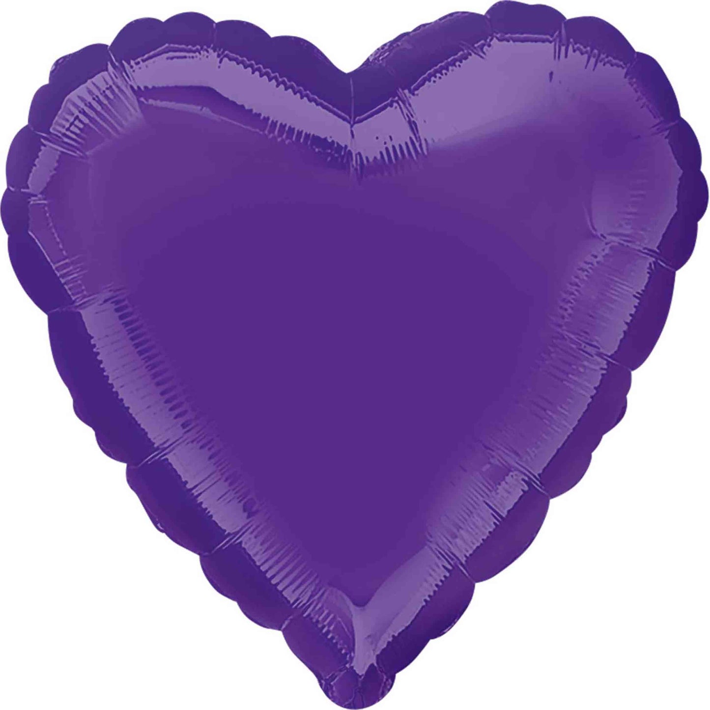 Purple Heart Inflated Foil Balloon