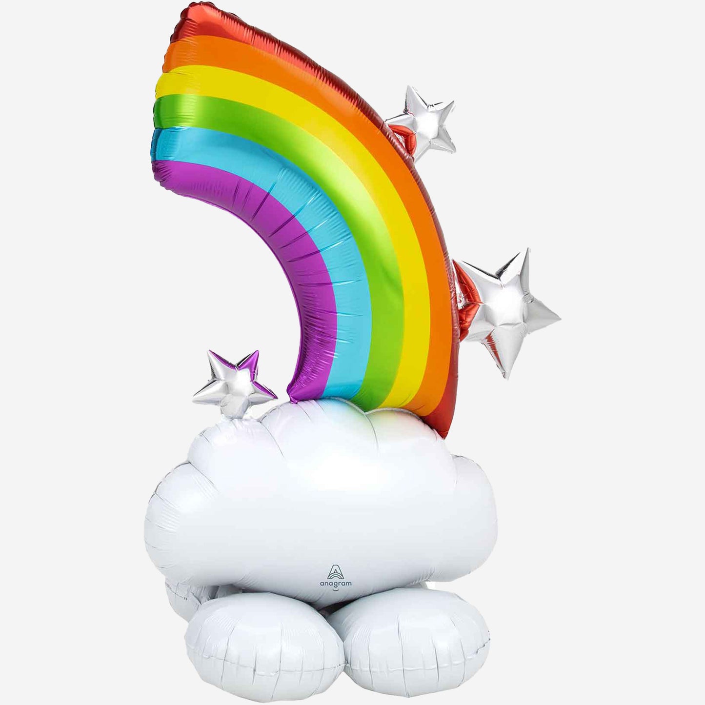 Rainbow AirLoonz Large Inflated Foil Balloon