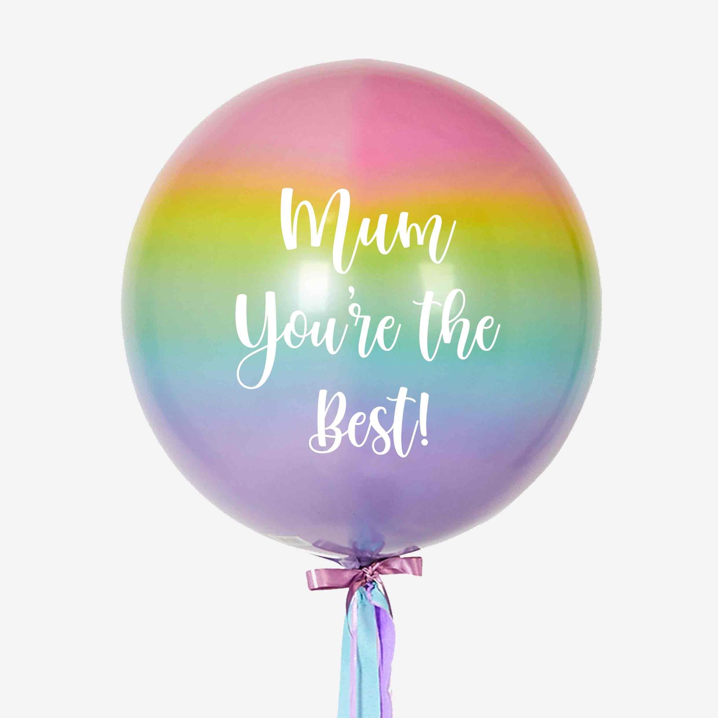 Mum You're the Best Orbz Inflated Foil Balloon