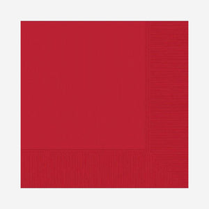 Apple Red Party Napkins