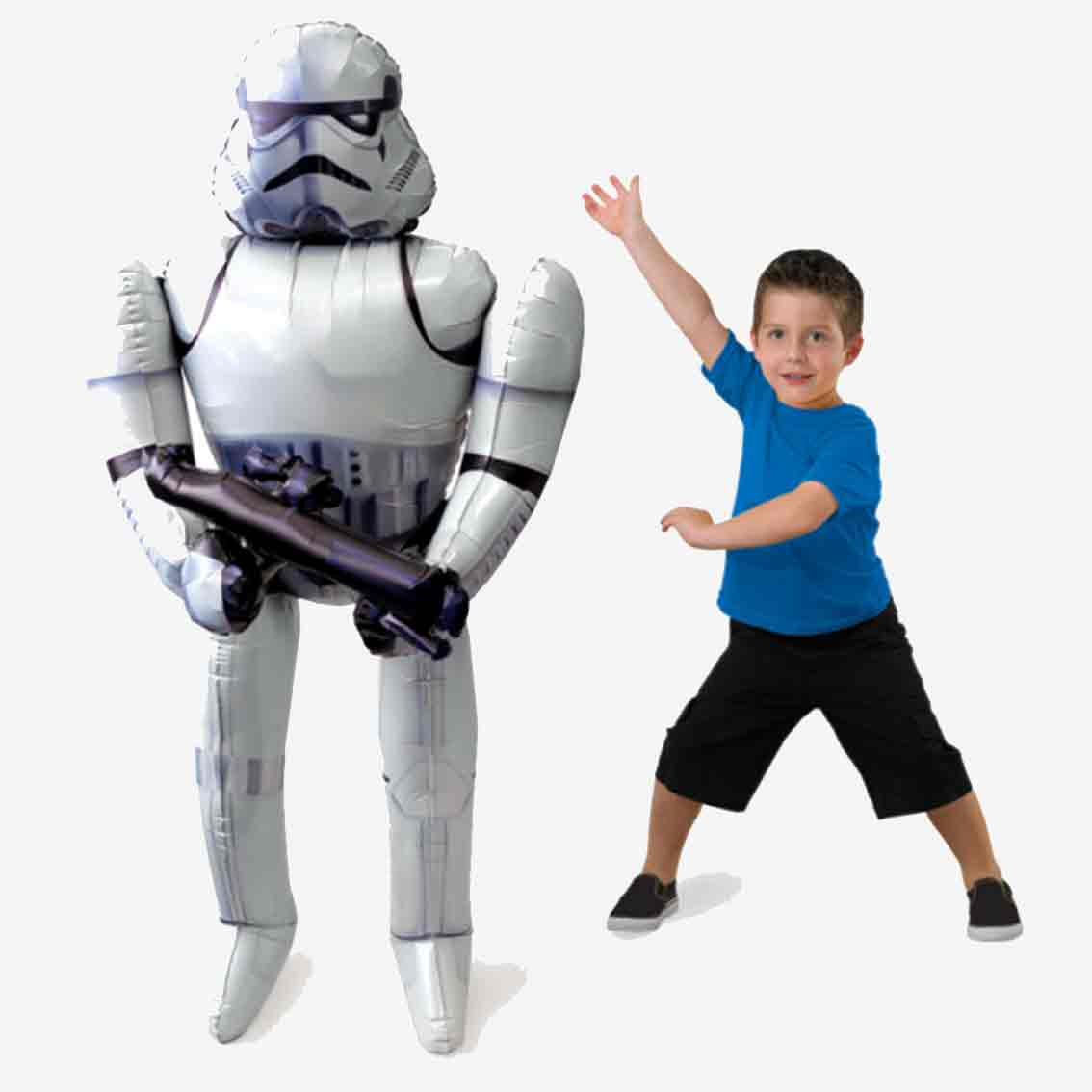 Star Wars Storm Trooper AirWalker Inflated Balloon