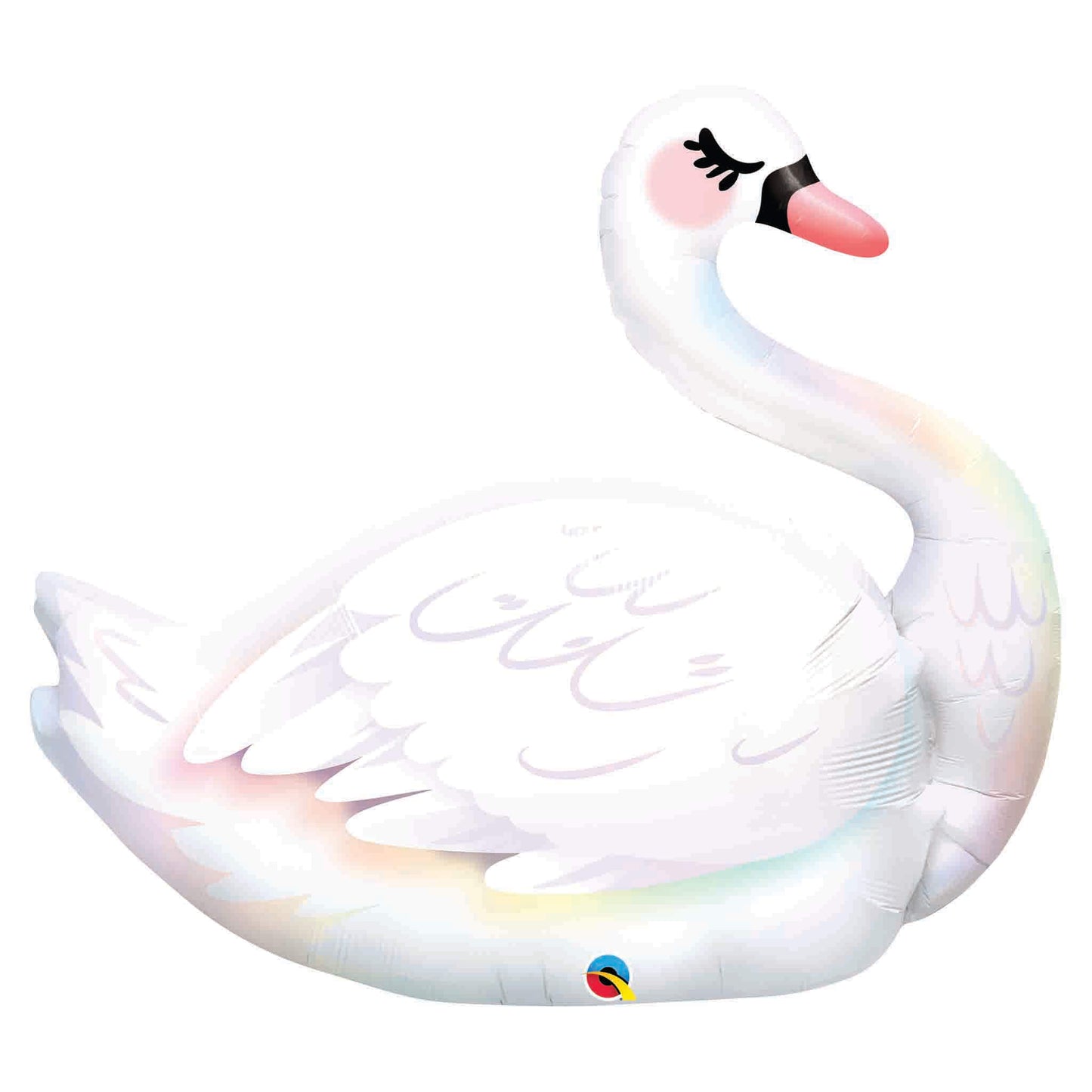 Graceful Swan Inflated Foil Balloon