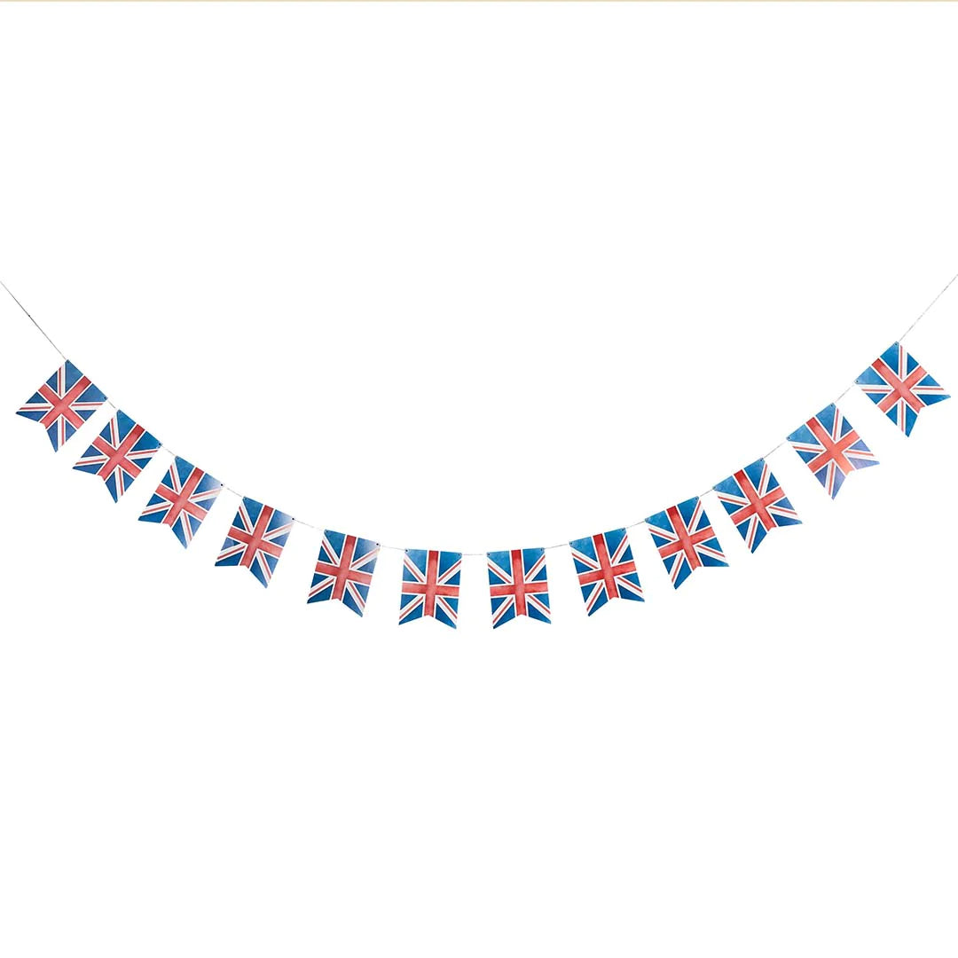 Union Jack Flag Bunting 3M