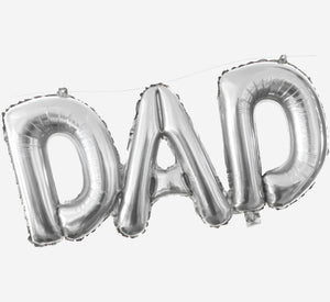 DAD Inflated Balloon Banner