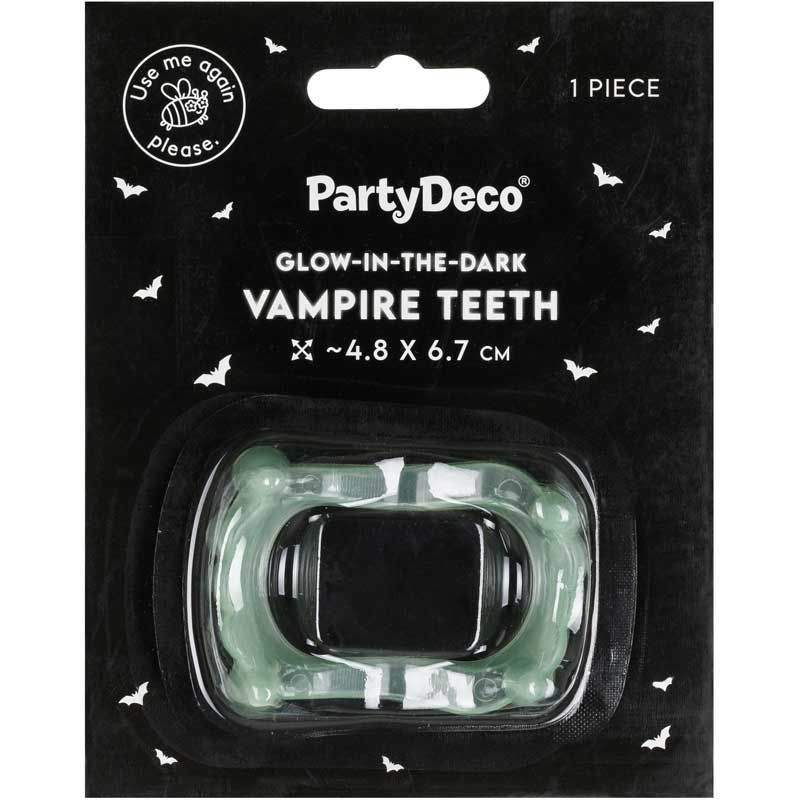 Adult Glow In The Dark Vampire Teeth