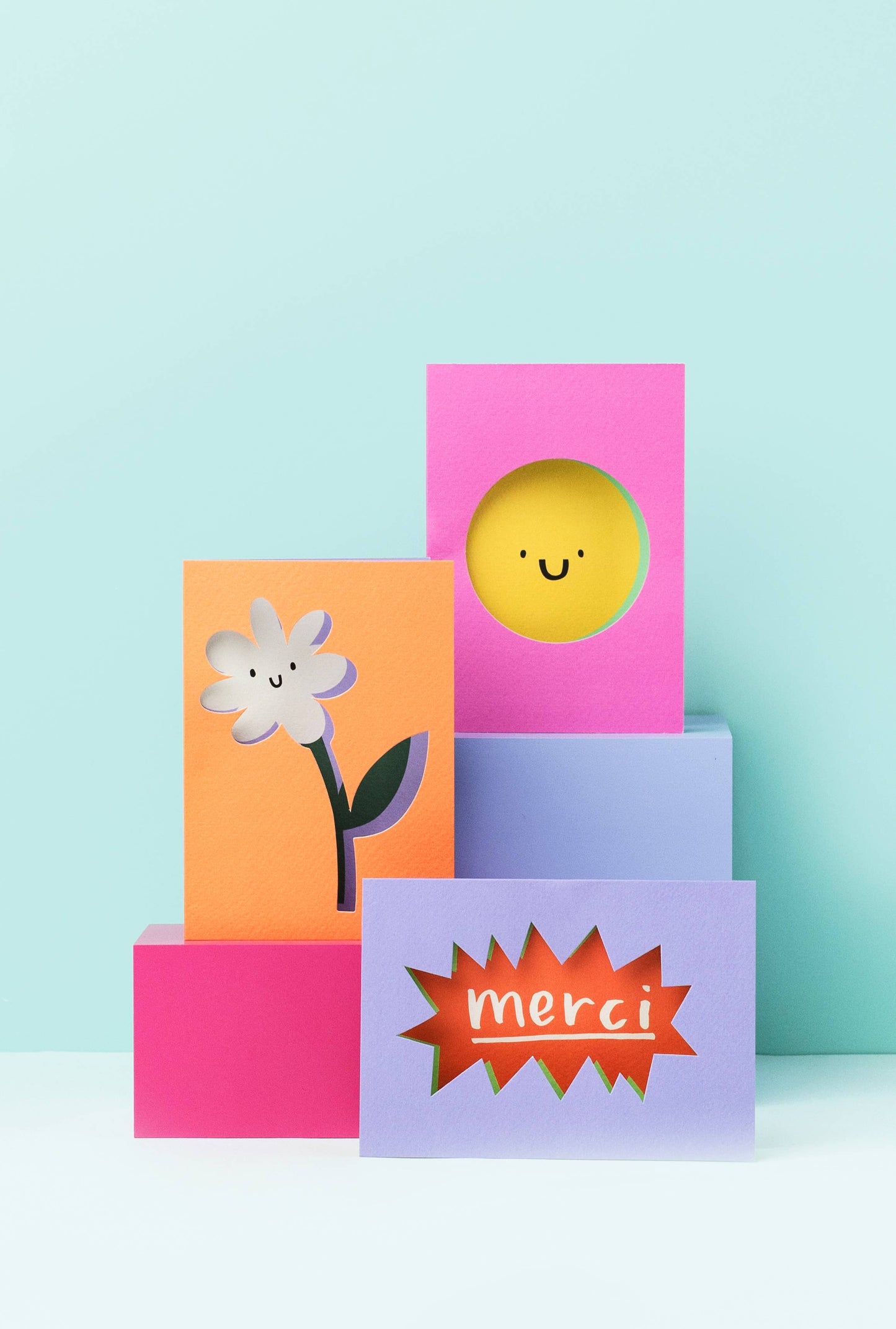 Flower Card / Just Because Blank Card