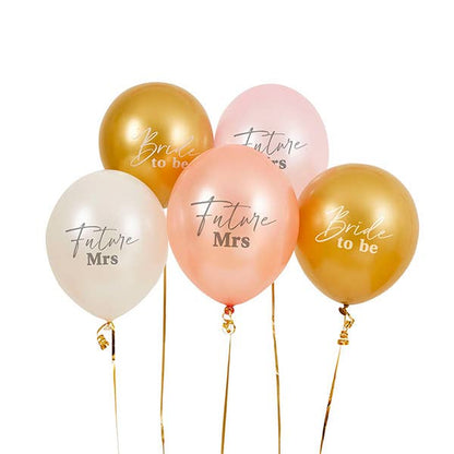 Bride To Be Latex Balloons Pack of 5