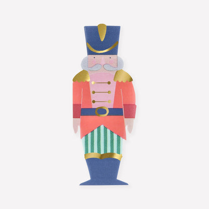 Nutcracker Ballet Soldier Napkins by Meri Meri