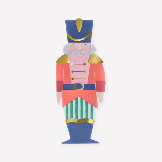 Nutcracker Ballet Soldier Napkins by Meri Meri