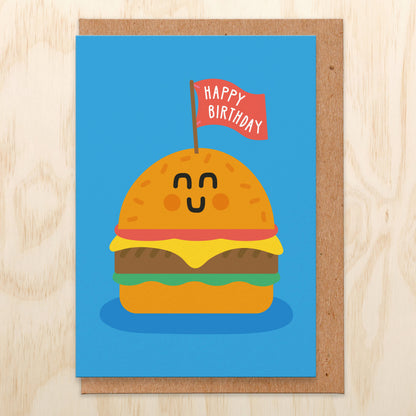 McBurger Birthday Card