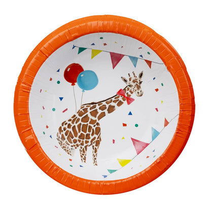 Safari Animal Paper Bowls